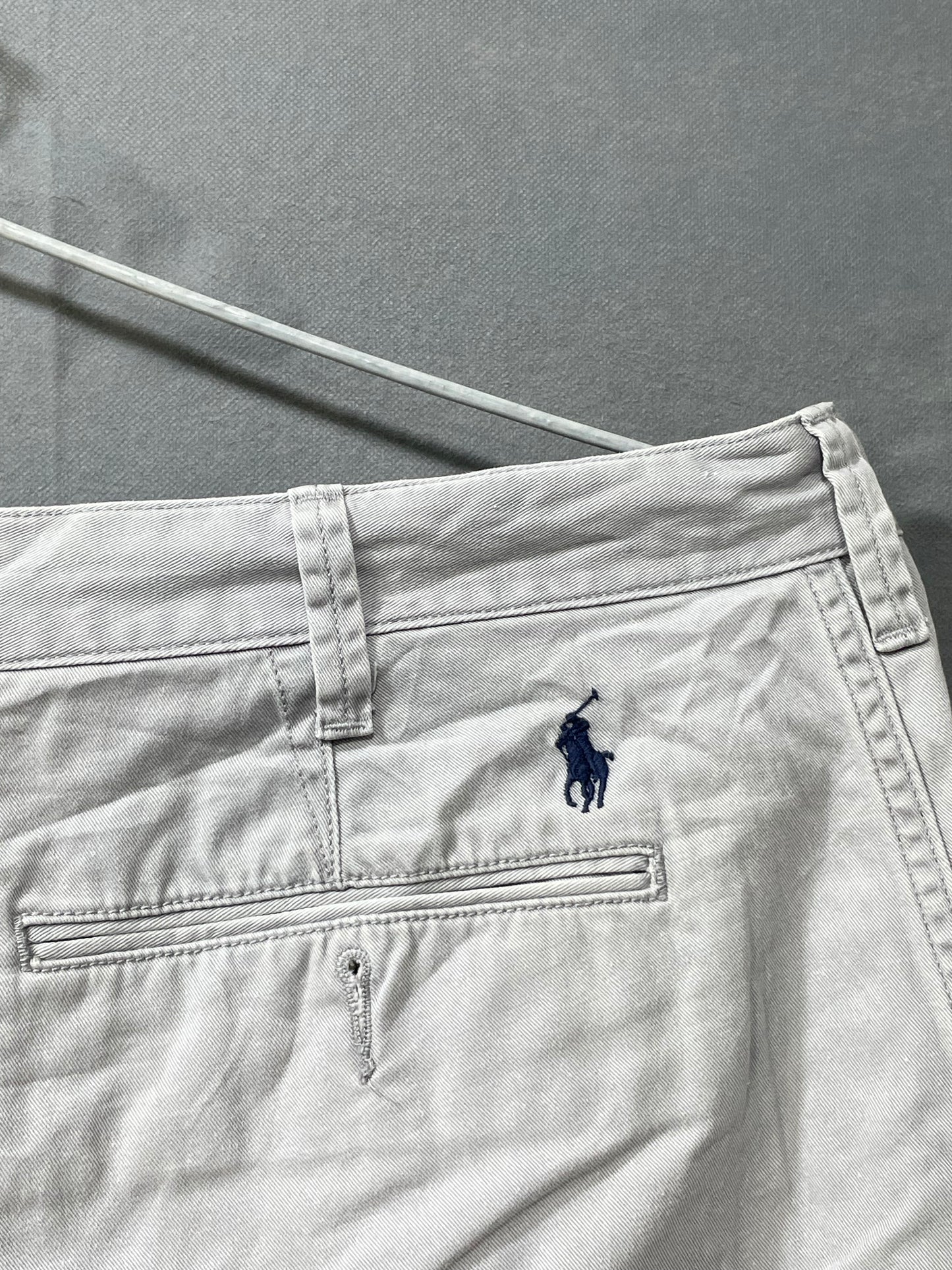 Polo Ralph Lauren Gray Cotton Short For Men L