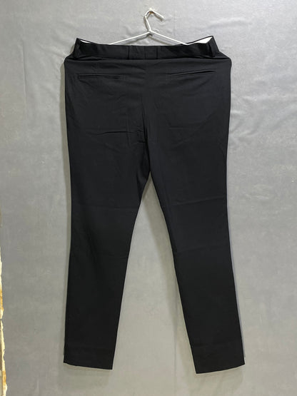 H&M Black Polyester Dress Pant For Men M