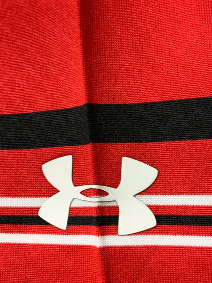 Under Armour Sports Red Polo Men T Shirt
