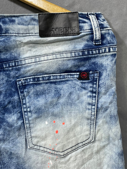 Mecca Since Day One Blue Jeans Short For Men M