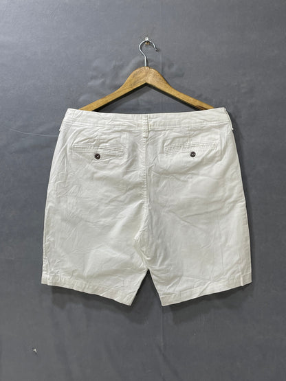 Aeropostale White Cotton Short For Men M