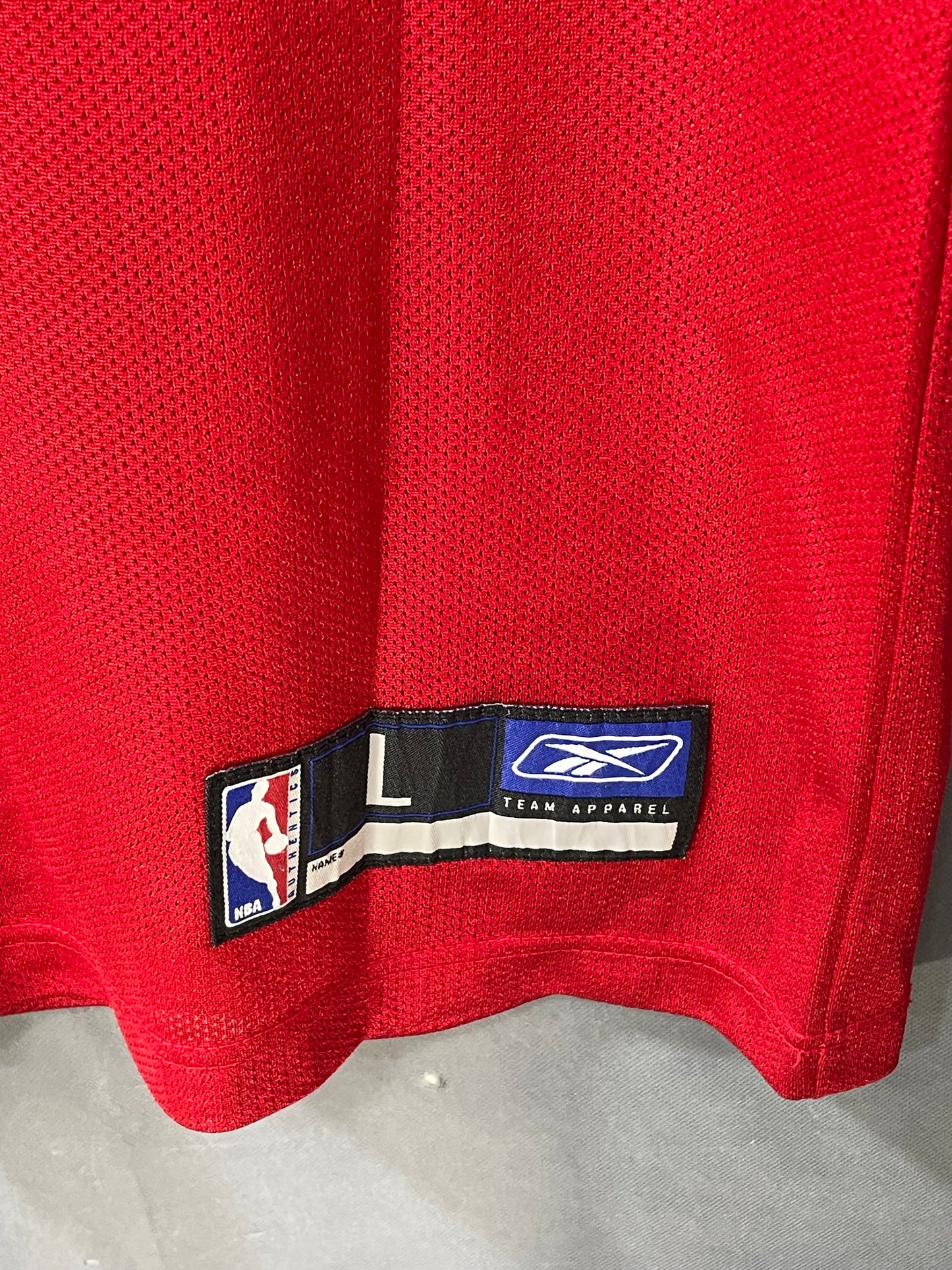 NBA Basketball Red Sports For Men Vest T Shirt XL