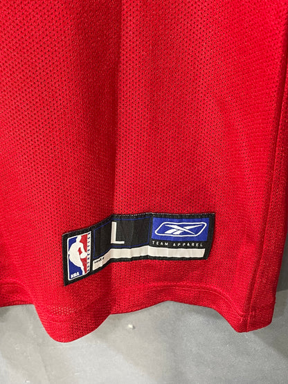 NBA Basketball Red Sports For Men Vest T Shirt XL
