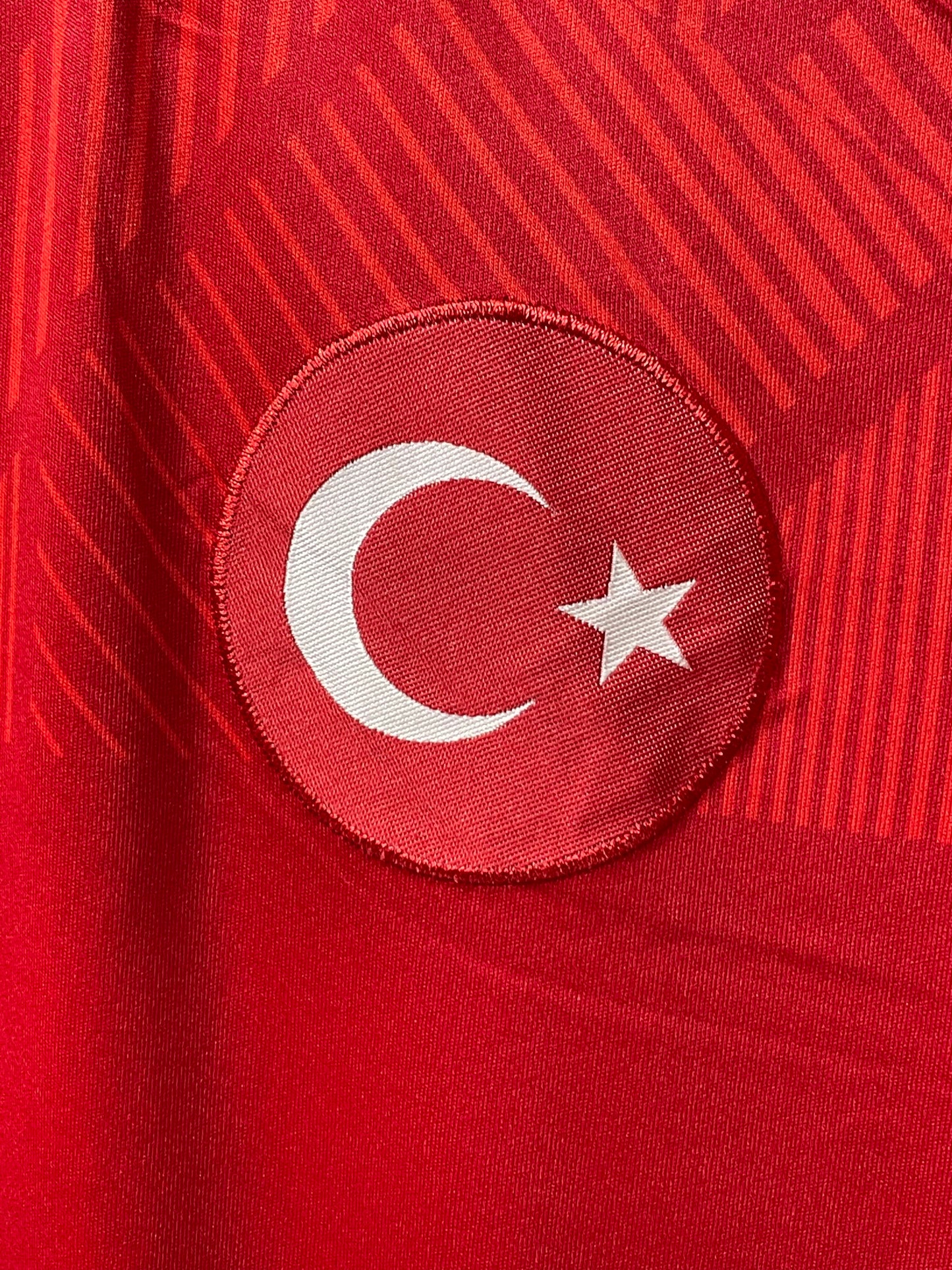 Nike Dri Fit Turkey Red Football Sports For Men T Shirt M