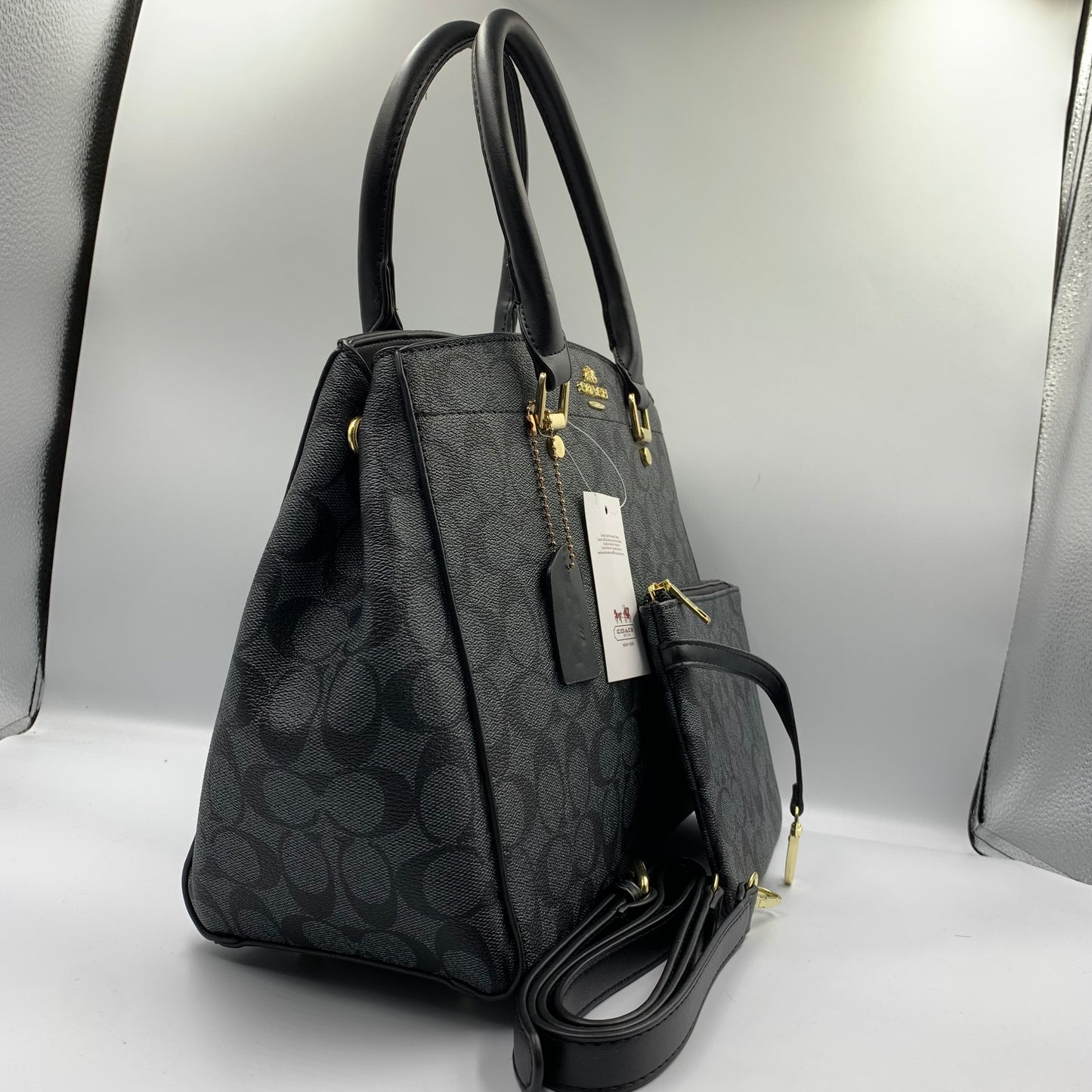 Co Brand PU Leather Stylish 2 pcs For Woman Hand Bag