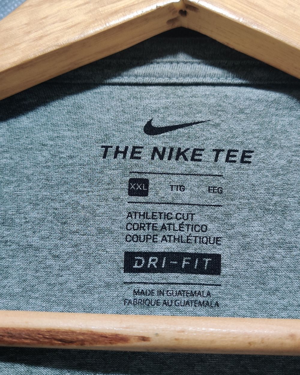 Nike Gray T Shirt For Men XL