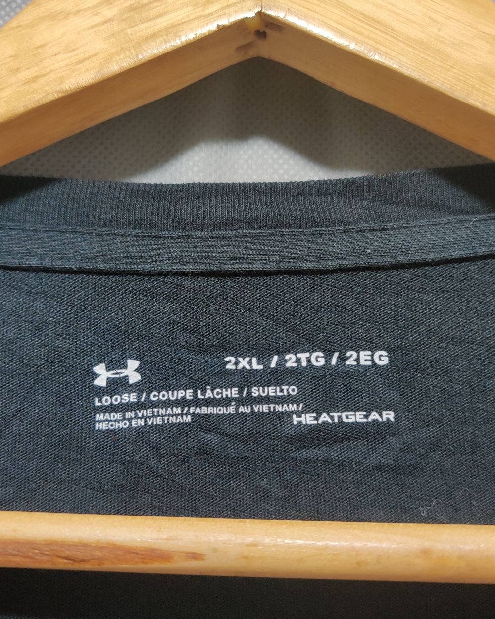 Under Armour Black T Shirt For Men XXL