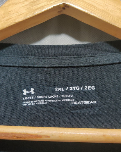 Under Armour Black T Shirt For Men XXL
