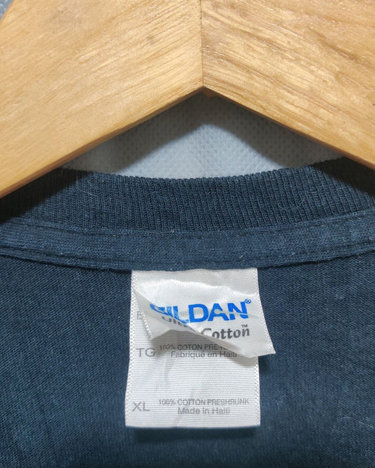 Gildan Black T Shirt For Men XL