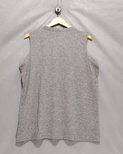 Happy Gray Vest T Shirt For Men L