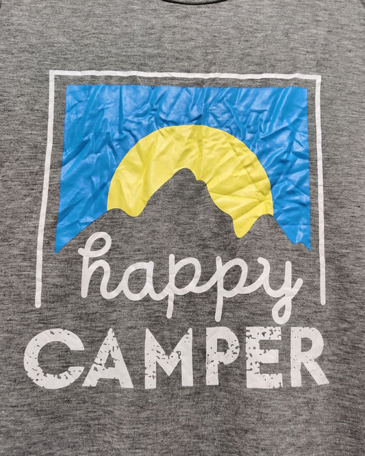 Happy Gray Vest T Shirt For Men L