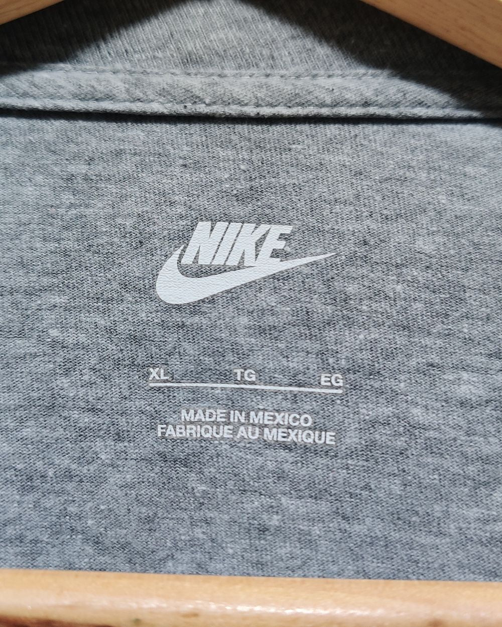 Nike Gray T Shirt For Men XL