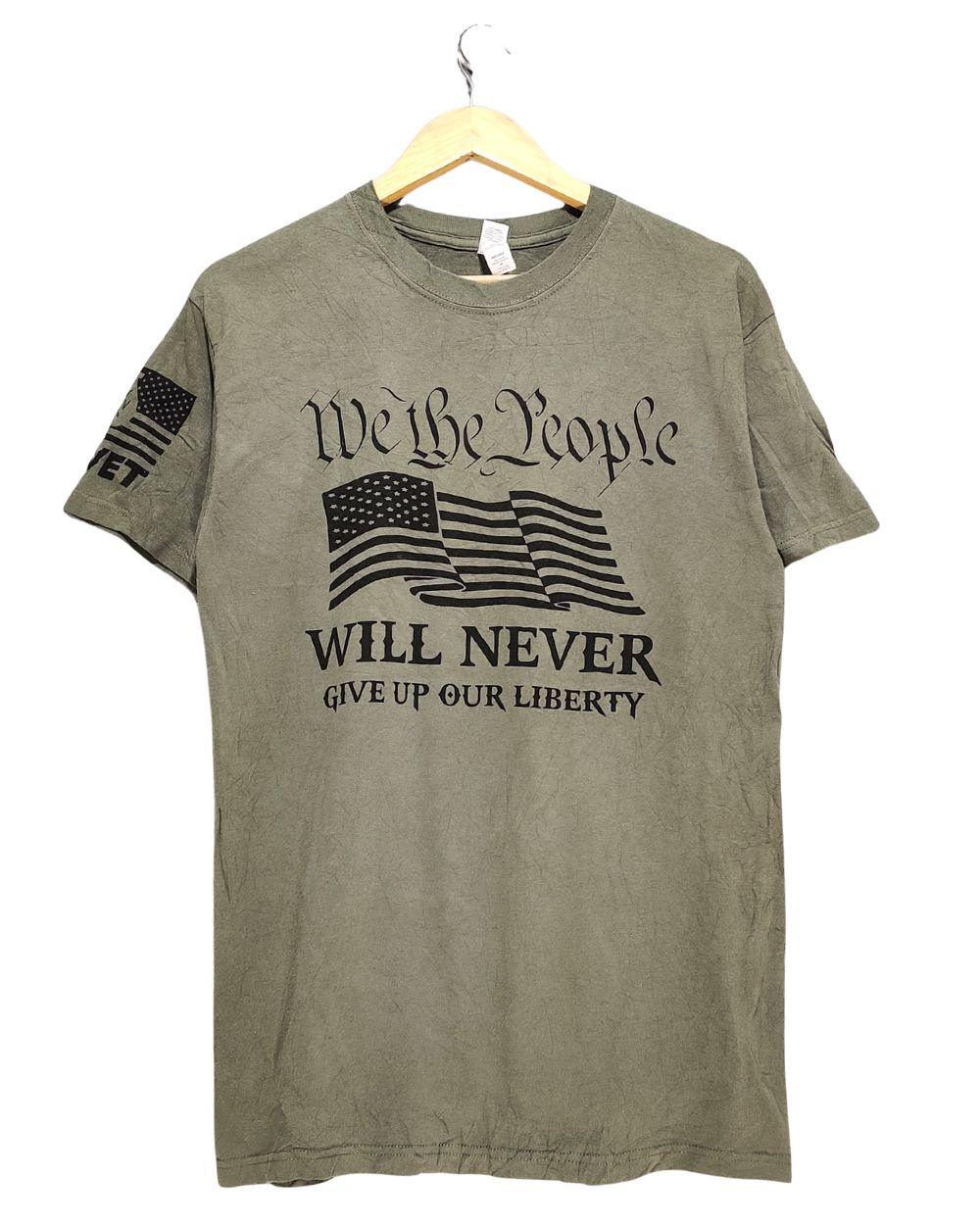 M&O Gold Green T Shirt For Men M