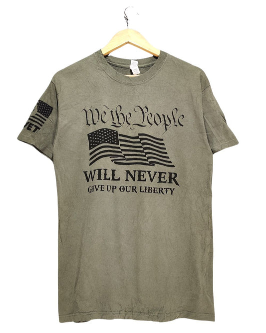 M&O Gold Green T Shirt For Men M