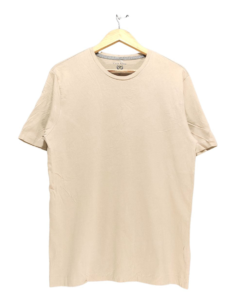 Club Room Cream T Shirt For Men M