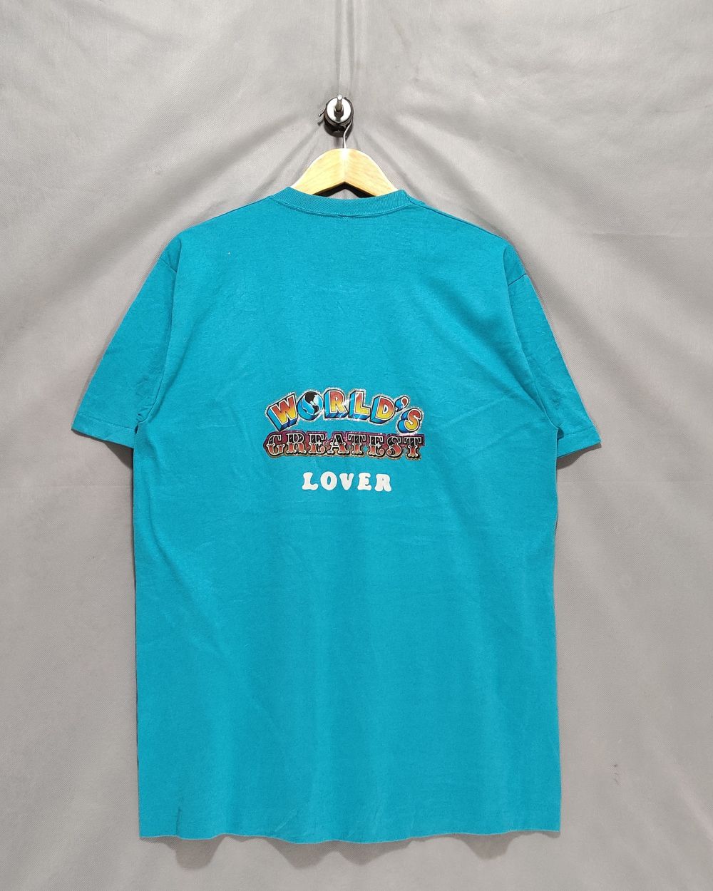 Jerzees Blue T Shirt For Men L