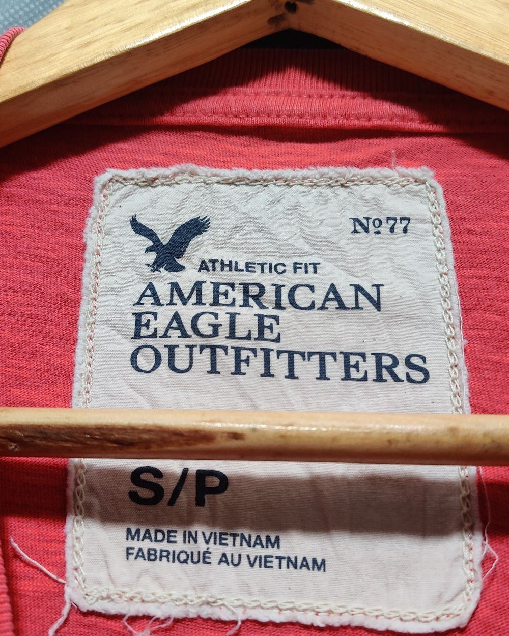 American Eagle Red T Shirt For Men M