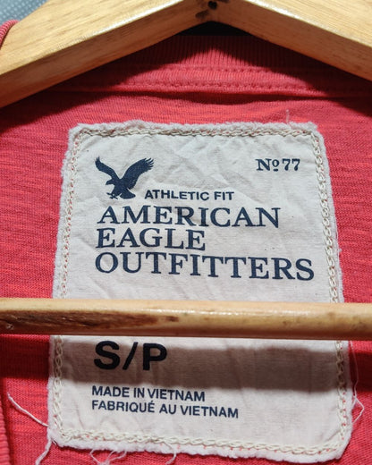 American Eagle Red T Shirt For Men M
