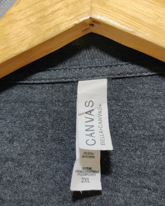 Canvas Gray T Shirt For Men XXL