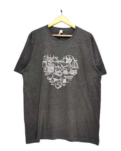 Canvas Gray T Shirt For Men XXL