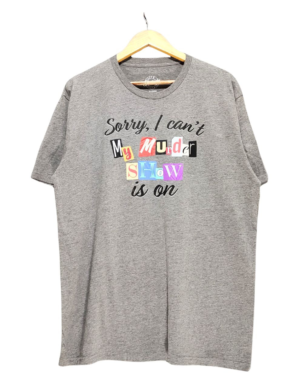 Outside Gray T Shirt For Men XL