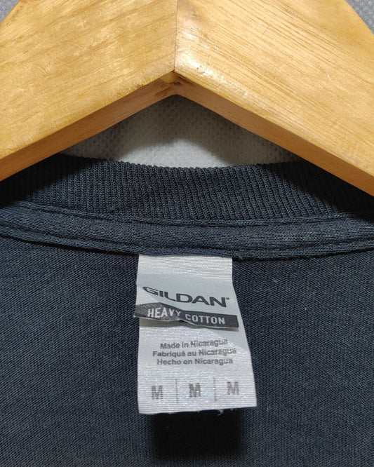 Gildan  Black T Shirt For Men M