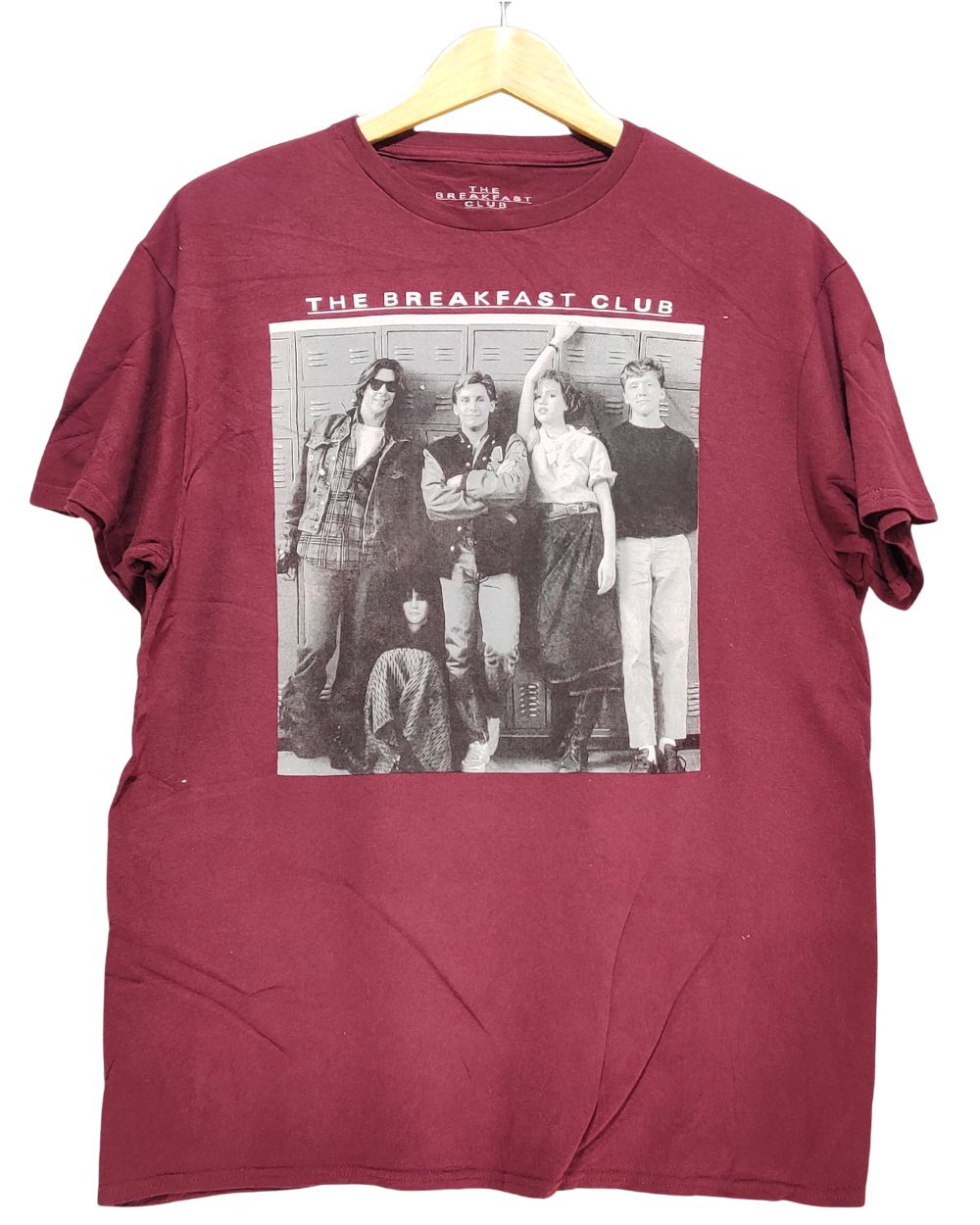 The Breakfast Club Maroon T Shirt For Men L