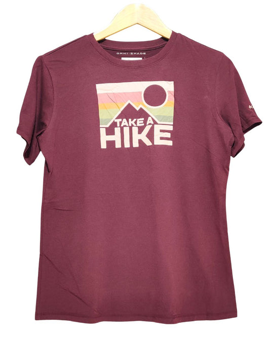 Columbia Maroon T Shirt For Men S