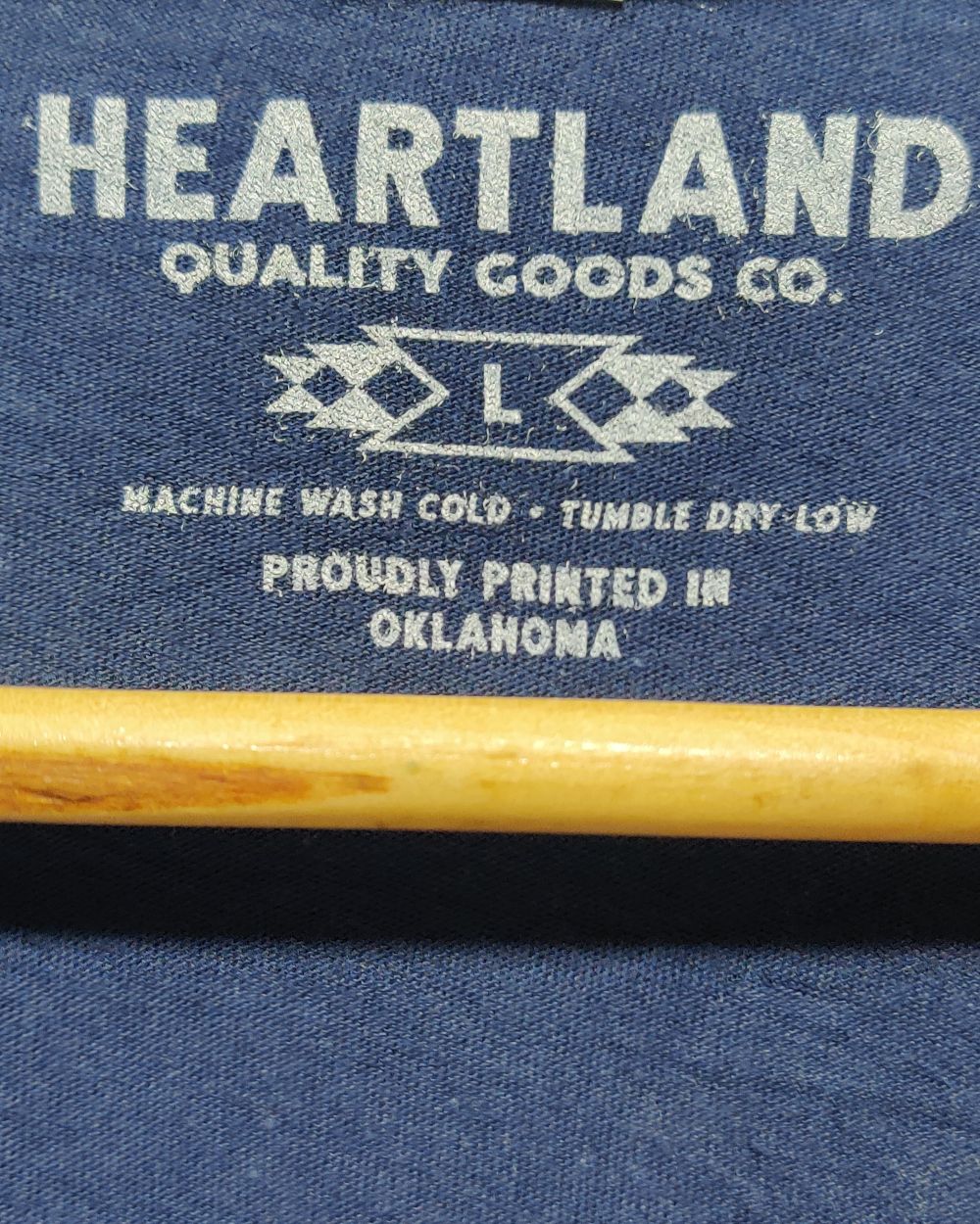 Heartland Blue T Shirt For Men M