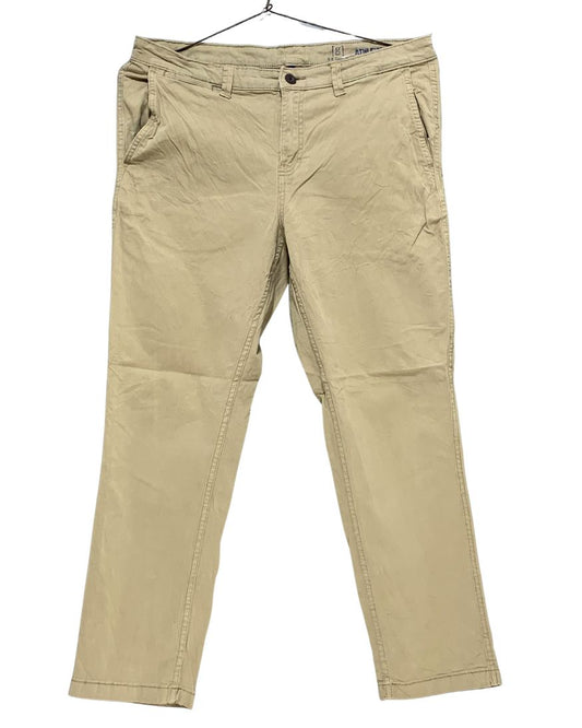 George Brown Cotton Dress Pant For Men L