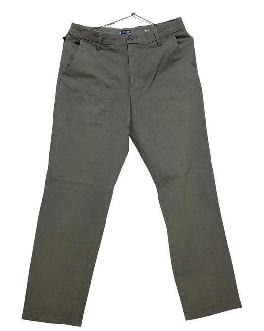 Dockers Gray Cotton Dress Pant For Men L