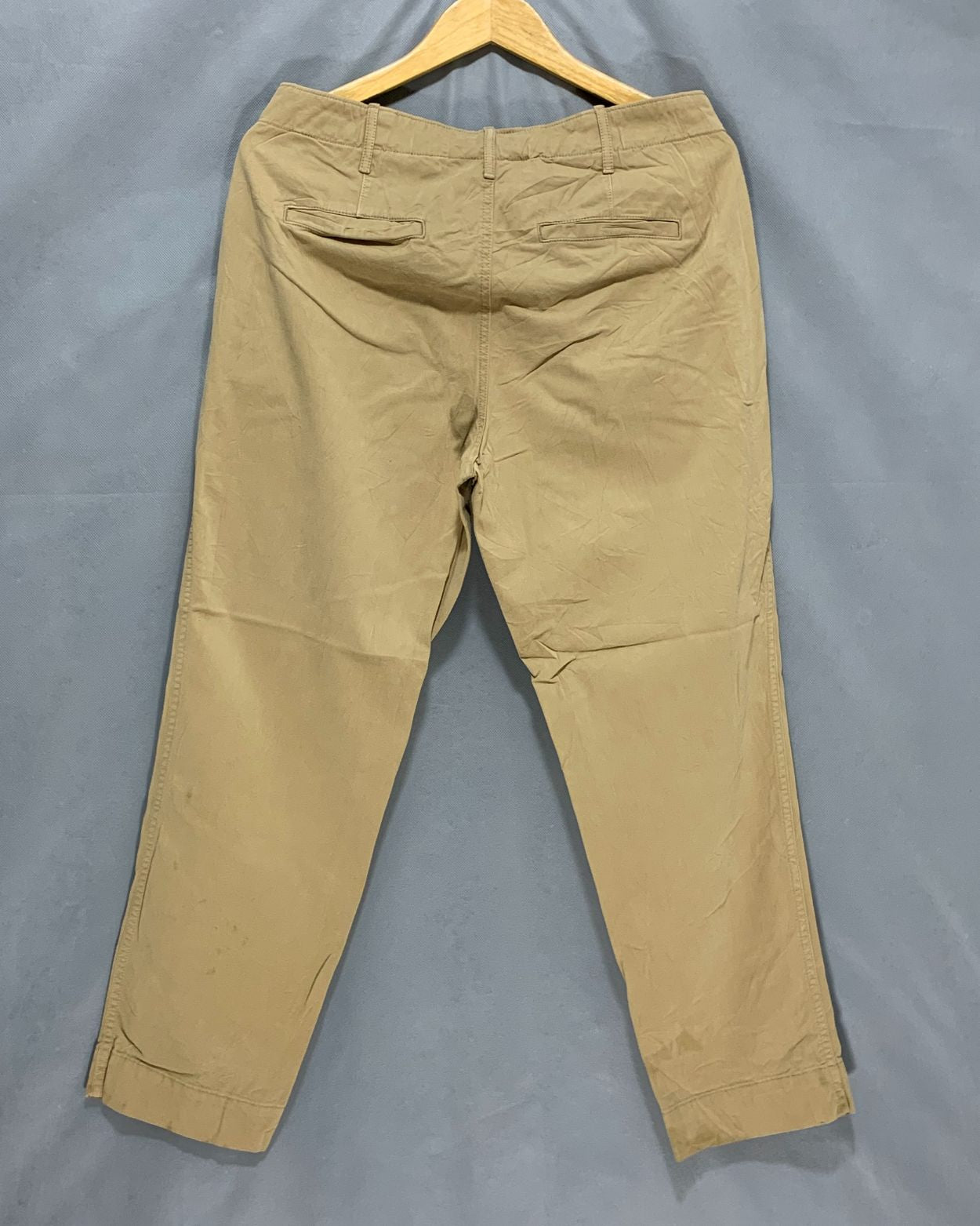 Gap Khaki Cotton Dress Pant For Men M