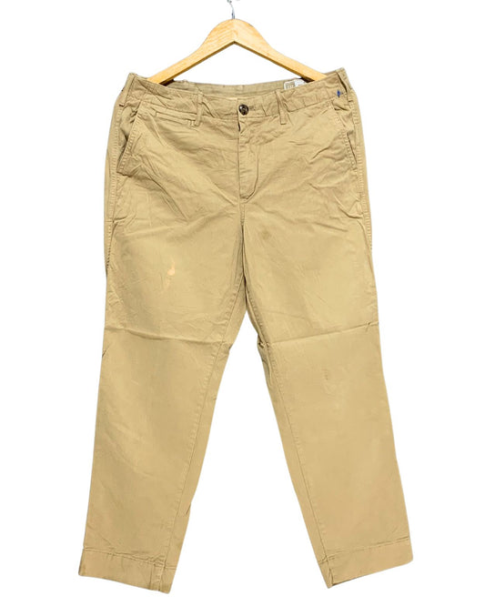 Gap Khaki Cotton Dress Pant For Men M