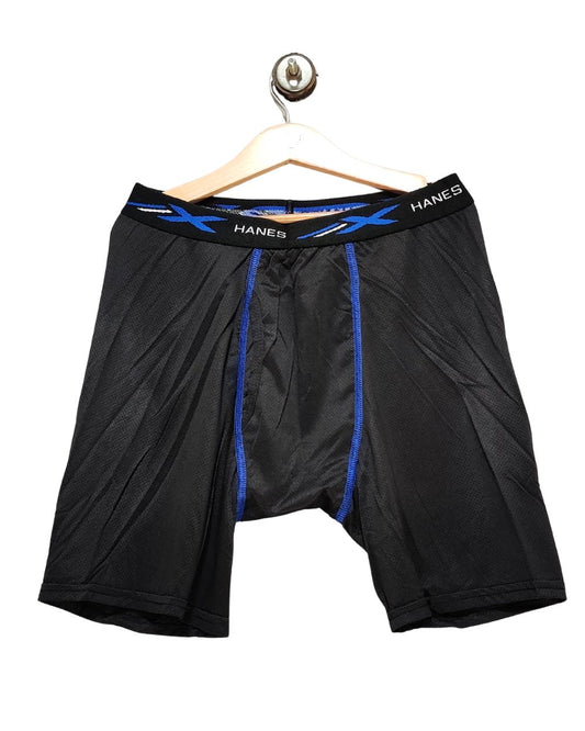 Hanes Black Boxer Underwear For Men M