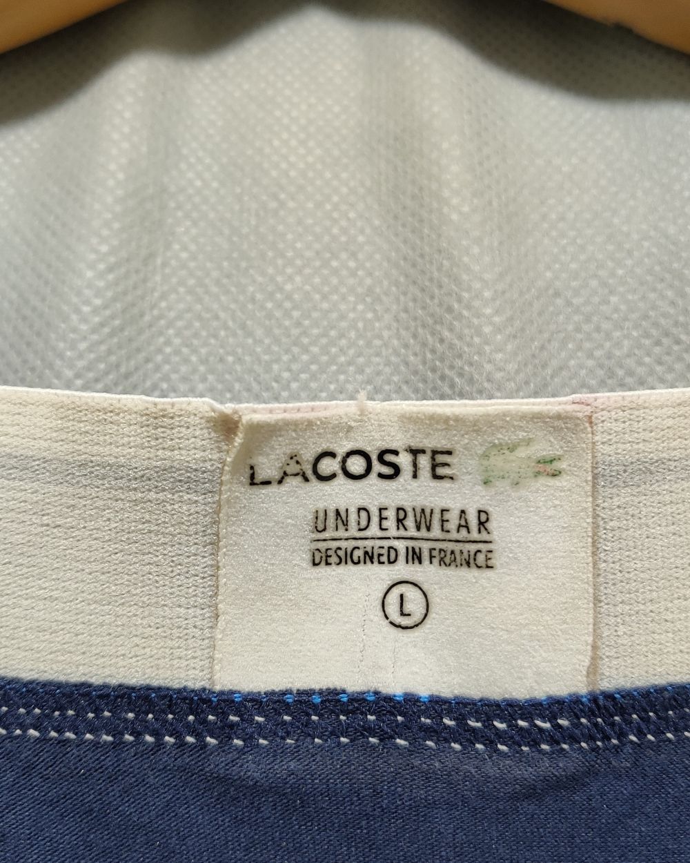 Lacoste Blue Boxer Underwear For Men Large