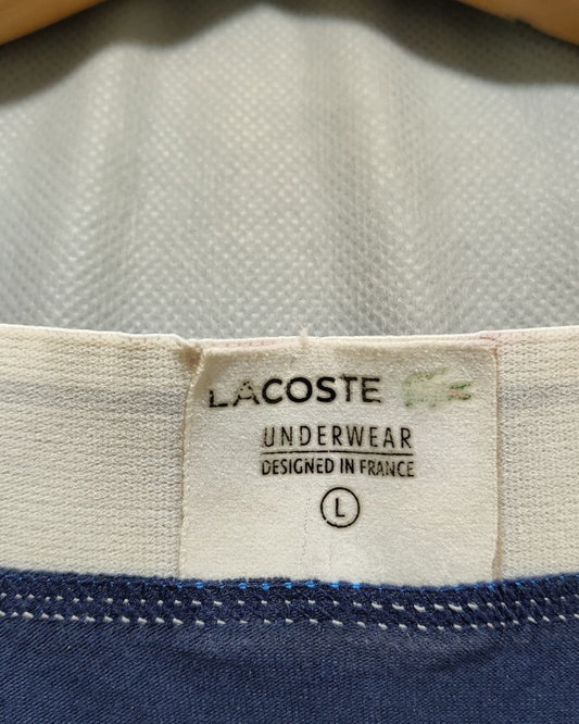 Lacoste Blue Boxer Underwear For Men Large