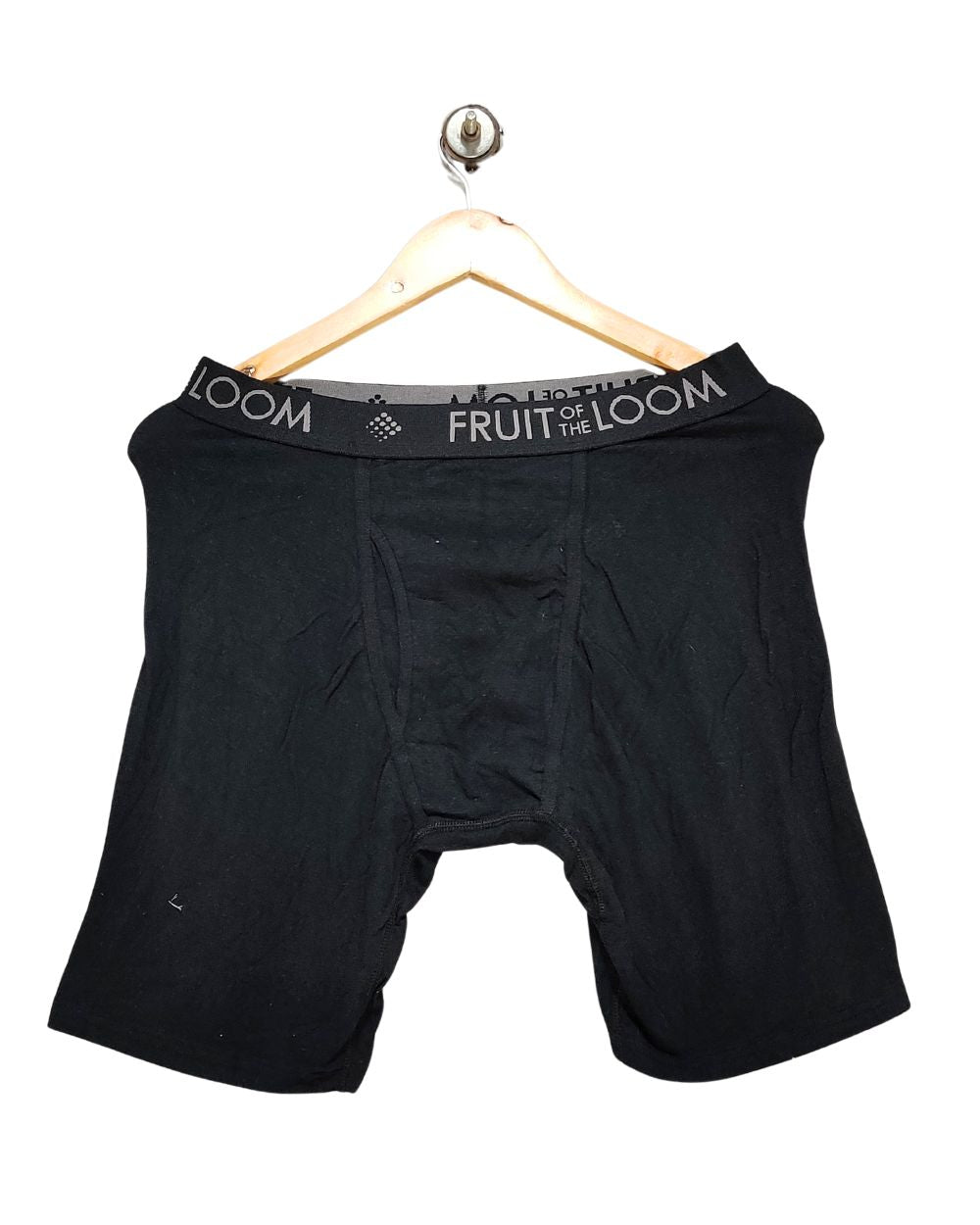 Fruit Of The Loom Black Boxer Underwear For Men M