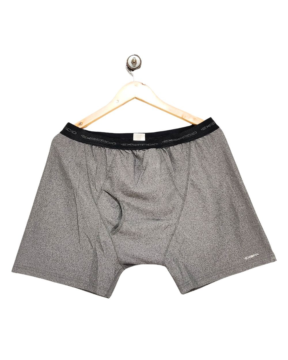Exofficio Gray Boxer Underwear For Men XL