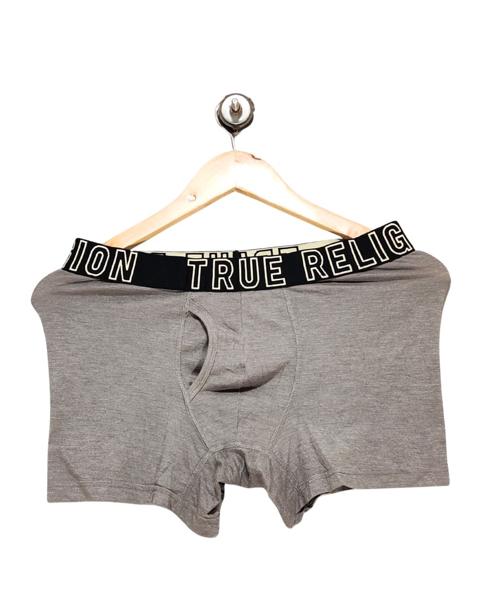 True Religion Gray Boxer Underwear For Men M