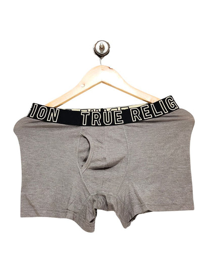 True Religion Gray Boxer Underwear For Men M