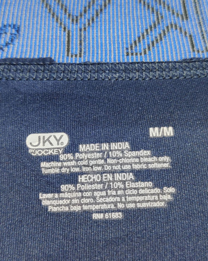 JKY Blue Boxer Underwear For Men M