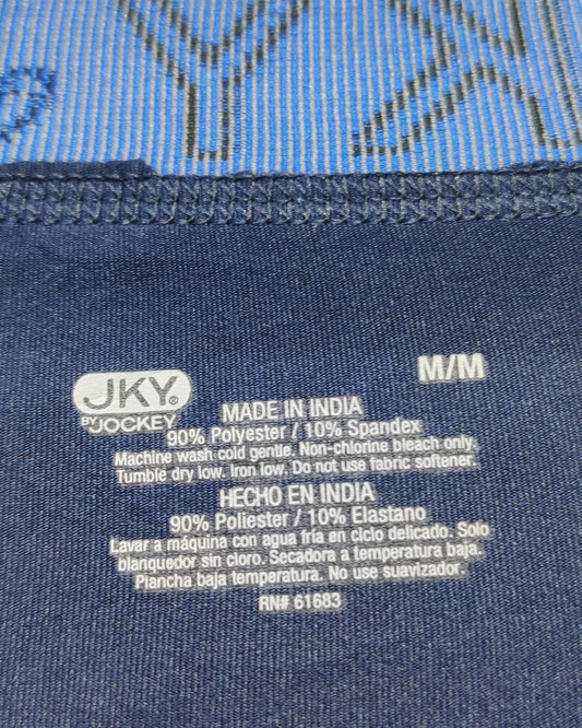 JKY Blue Boxer Underwear For Men M
