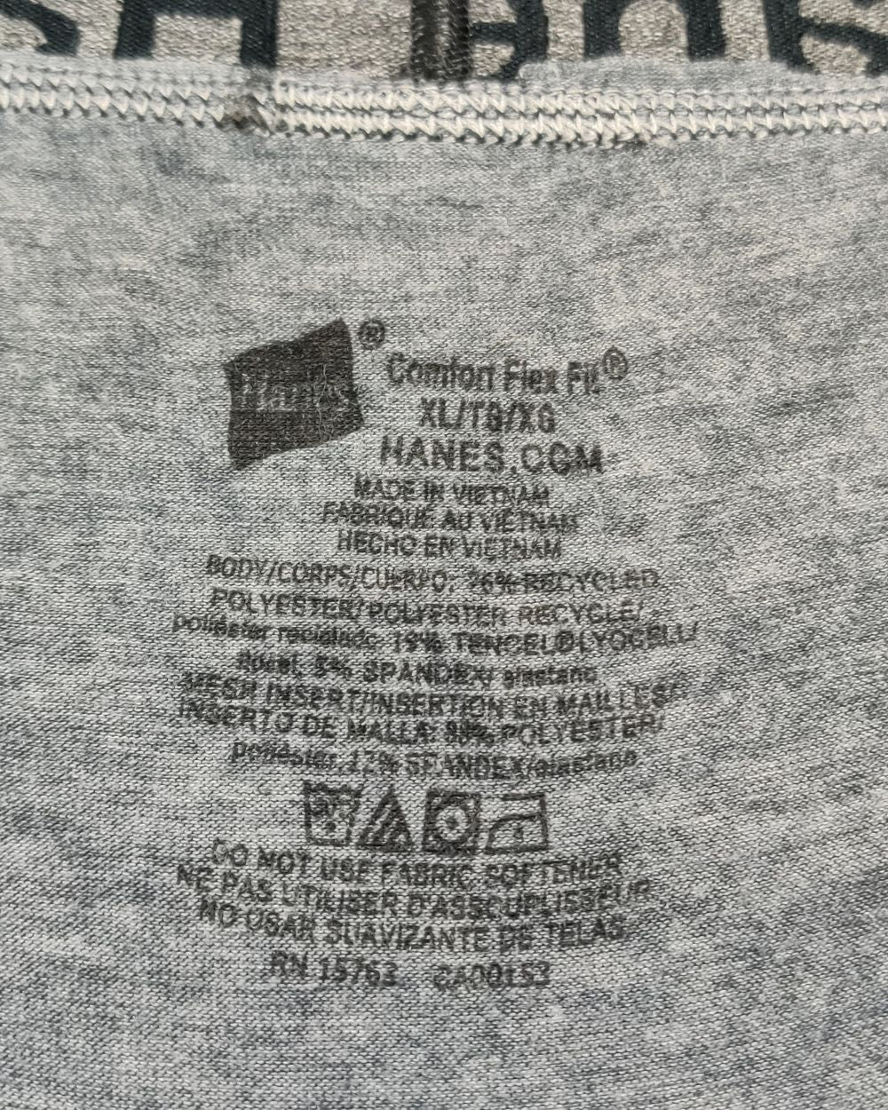 Hanes Gray Boxer Underwear For Men XL