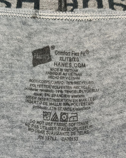 Hanes Gray Boxer Underwear For Men XL