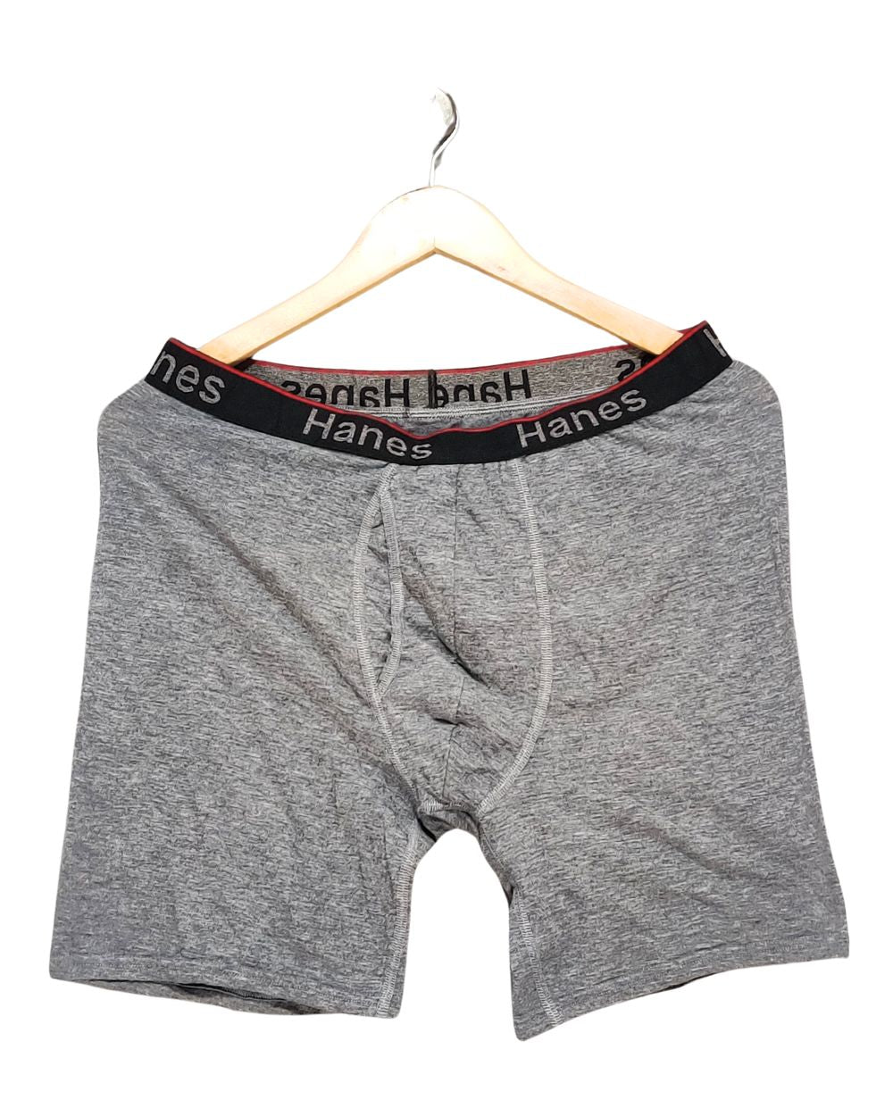 Hanes Gray Boxer Underwear For Men XL