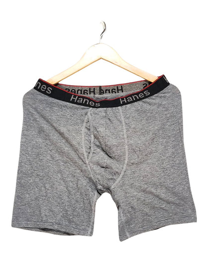 Hanes Gray Boxer Underwear For Men XL