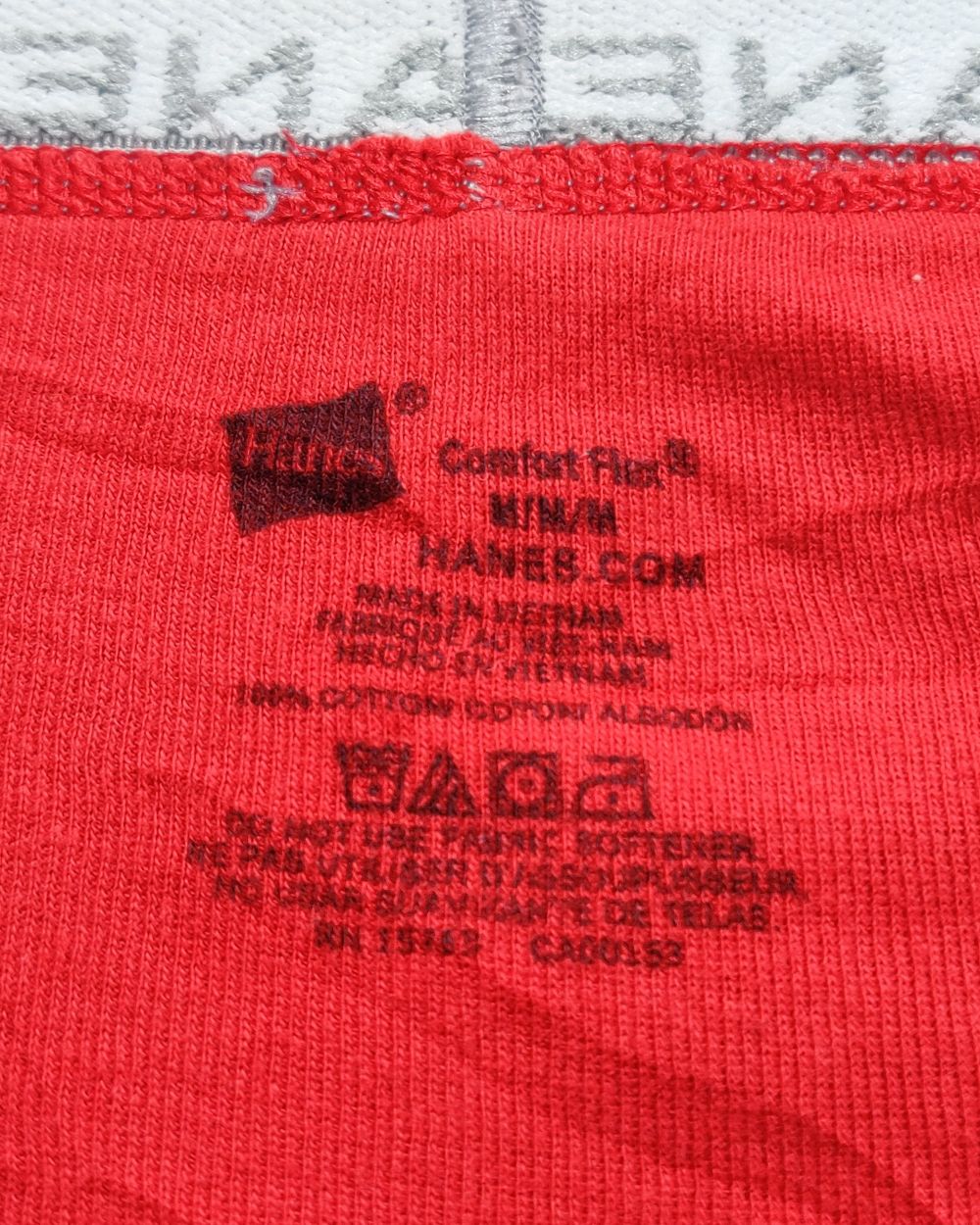 Hanes Red Boxer Underwear For Men M