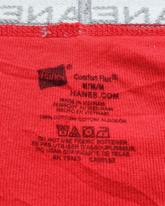 Hanes Red Boxer Underwear For Men M