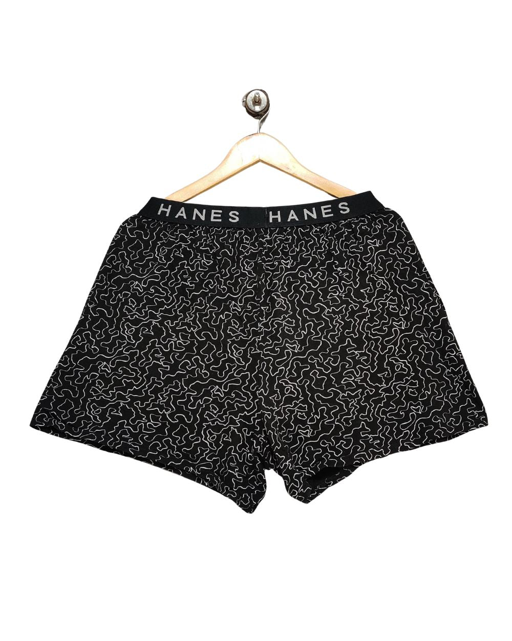 Hanes Black Underwear For Men Large