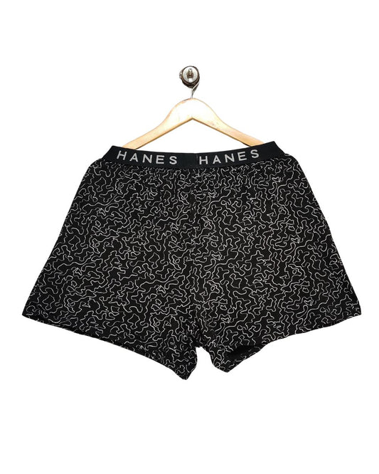 Hanes Black Underwear For Men Large